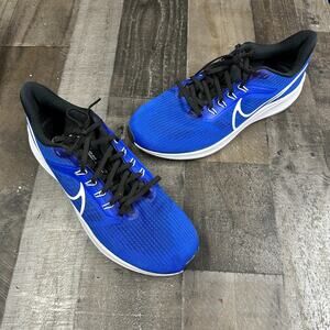 Nike Mens Air Zoom Pegasus 39 DH4071-400 Blue Running Shoes Sneakers Size 13